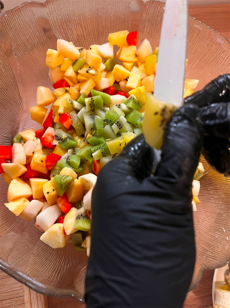 Préparation en cuisine